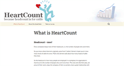 Desktop Screenshot of heartcount.com