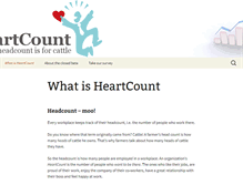 Tablet Screenshot of heartcount.com